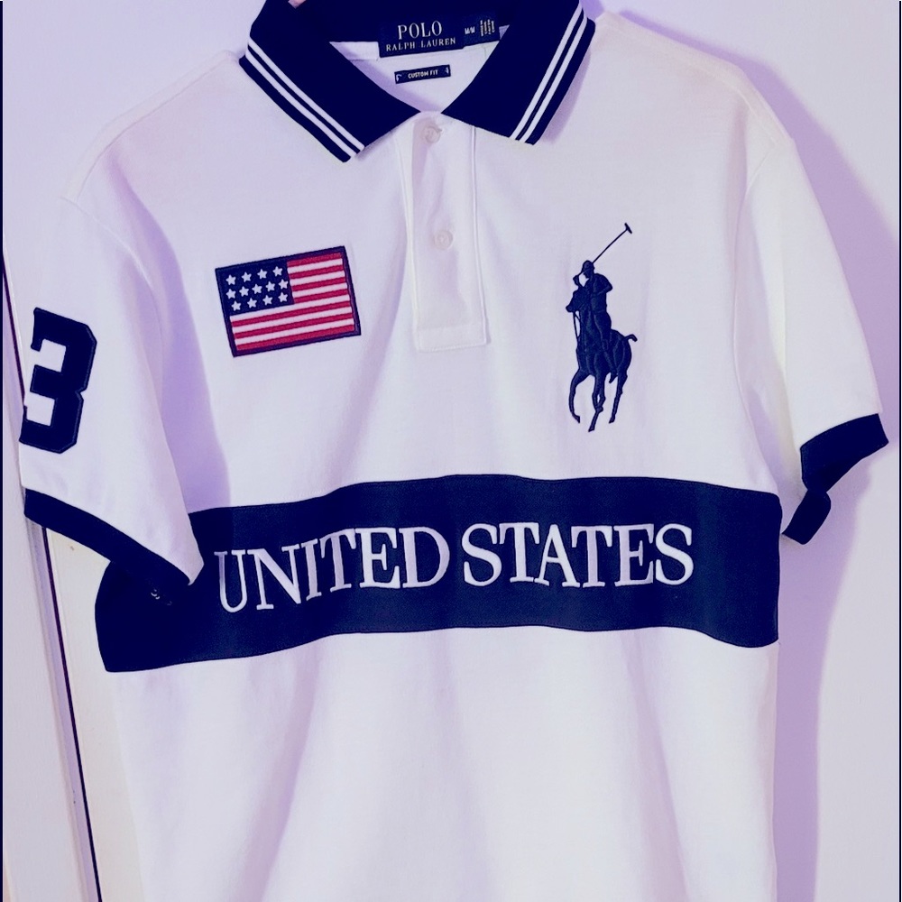 RALPH LAUREN RUGBY POLO (UnitedStates) Classic Fit Size Medium